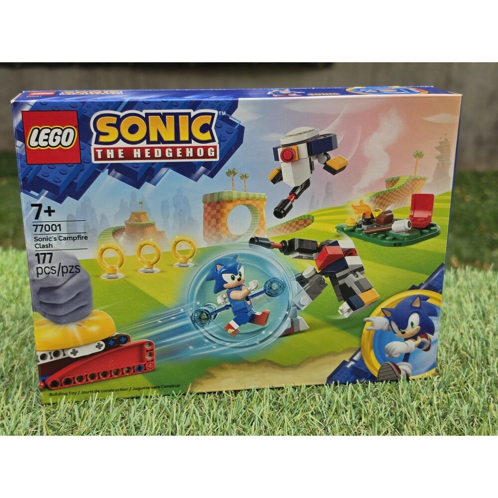 Lego Sonic the Hedgehog #77001 Sonic's Campfire Clash New Sealed* 177 Pcs